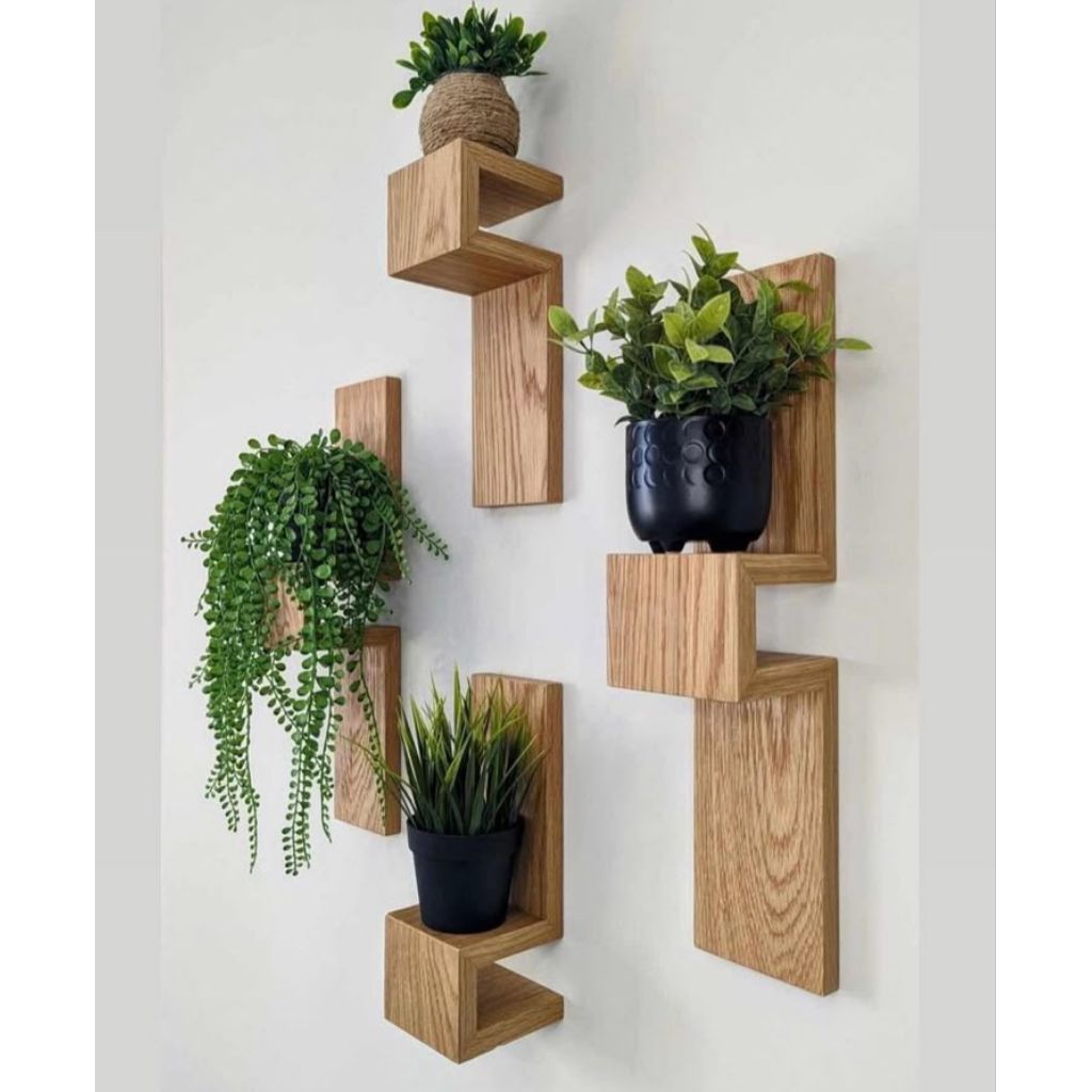 Rak Pot Bunga Dinding / Pot Bunga Dinding