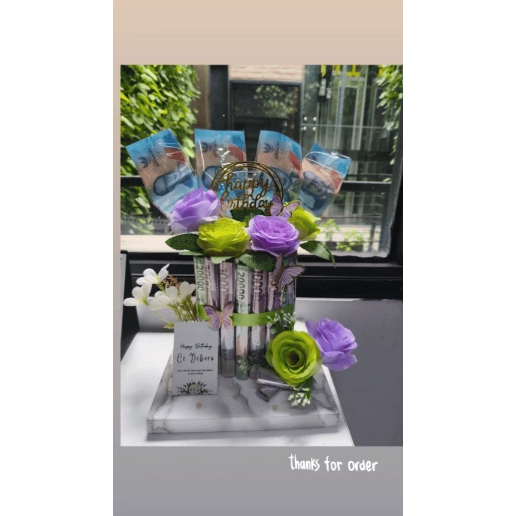 MONEY CAKE / TART UANG / BUKET UANG