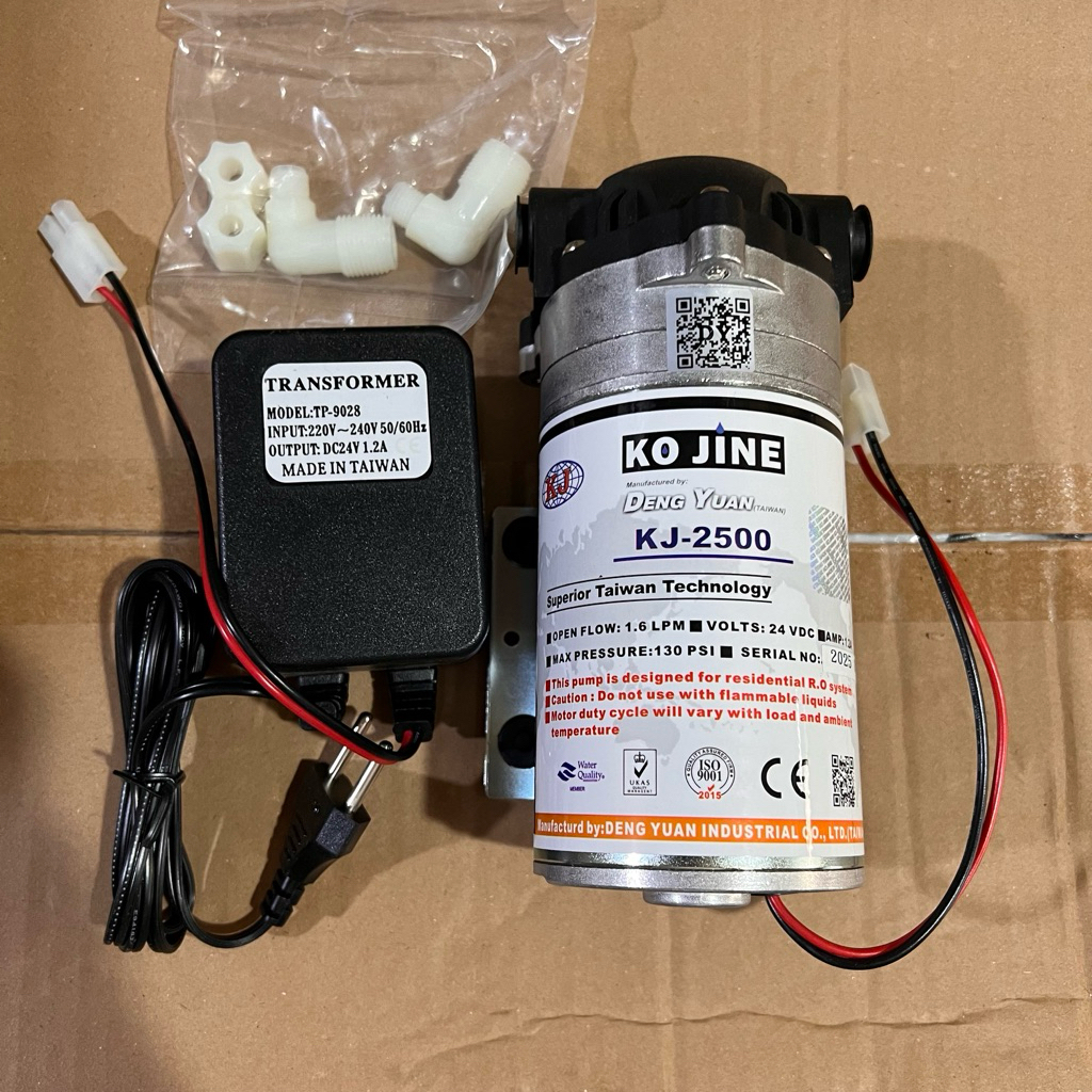 Pompa Booster RO Kojine 24VDC 1.2A / Booster Pump Kojine KJ-100