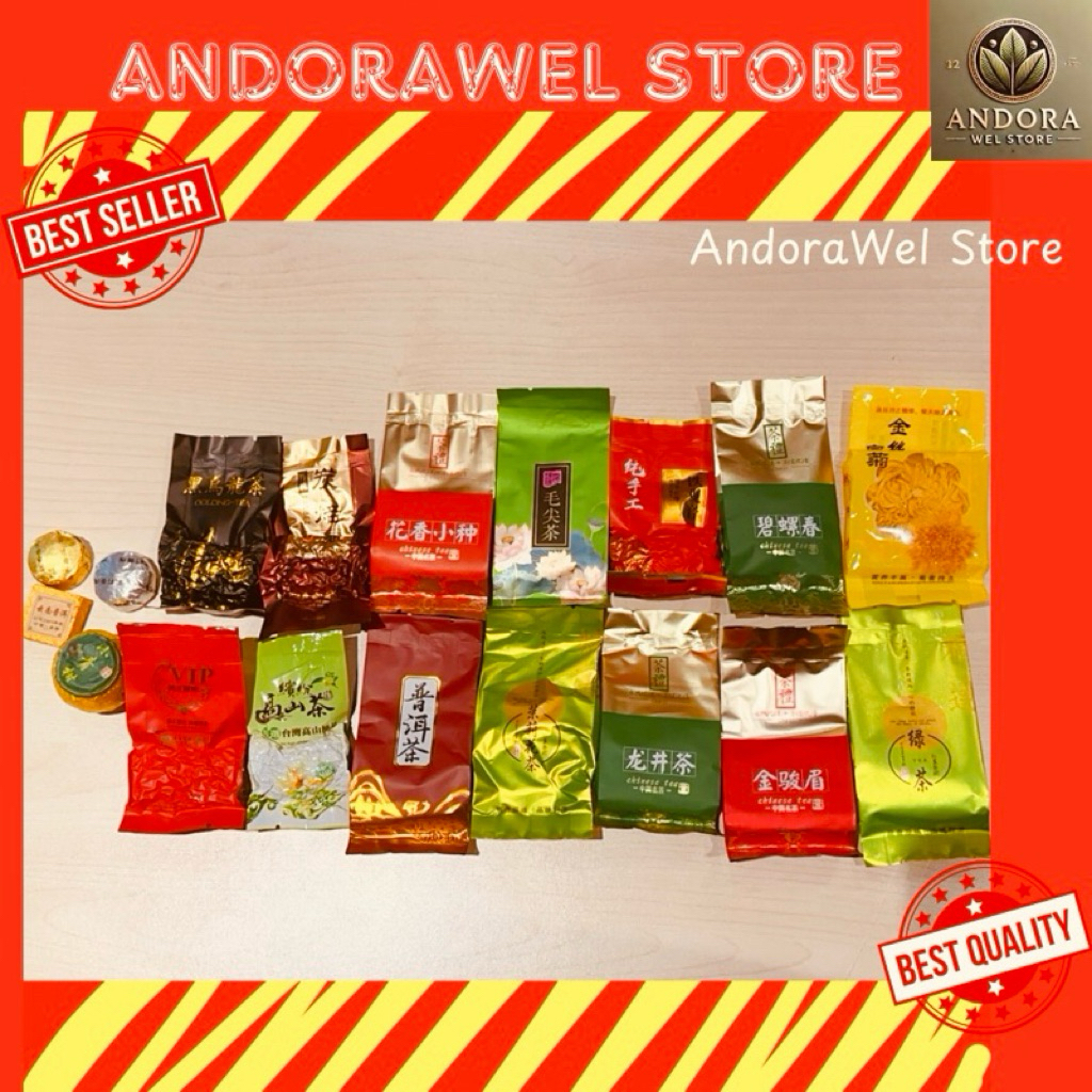 

Paket Hemat 18 Rasa Lengkap Chinese Tea Teh Alami Teh Cina Teh Kesehatan