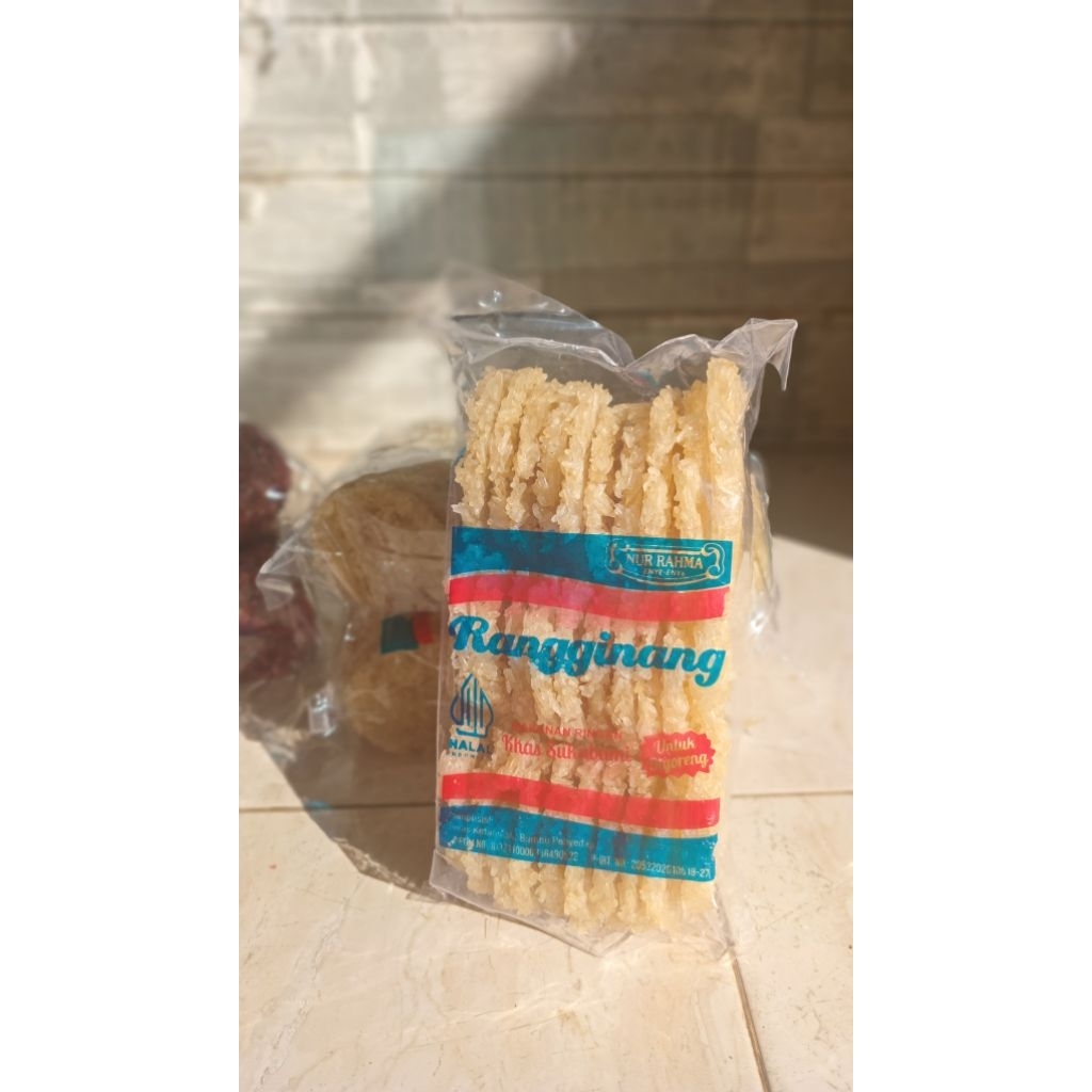 

RANGGINANG NUR RAHMA KHAS SUKABUMI RASA ORIGINAL 500 GRAM