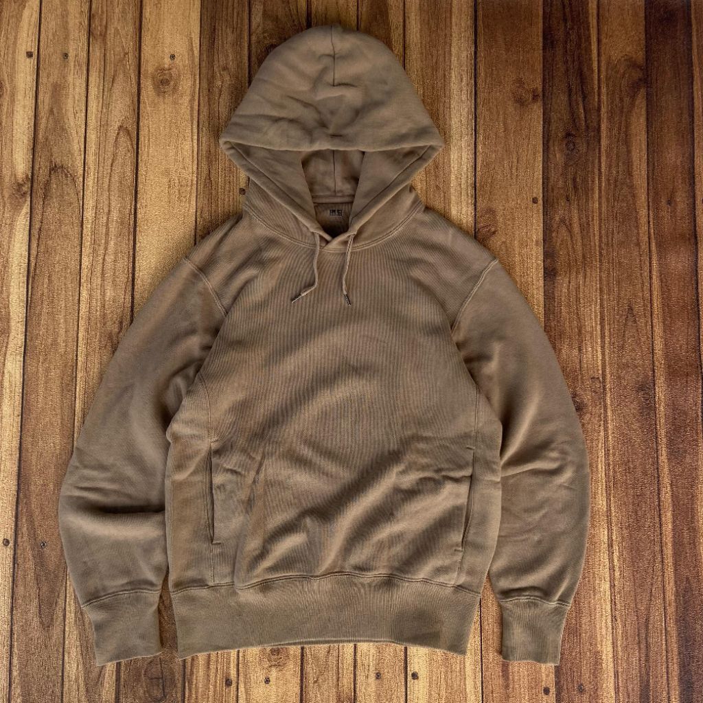 Hoodie Uniqlo Beige XL