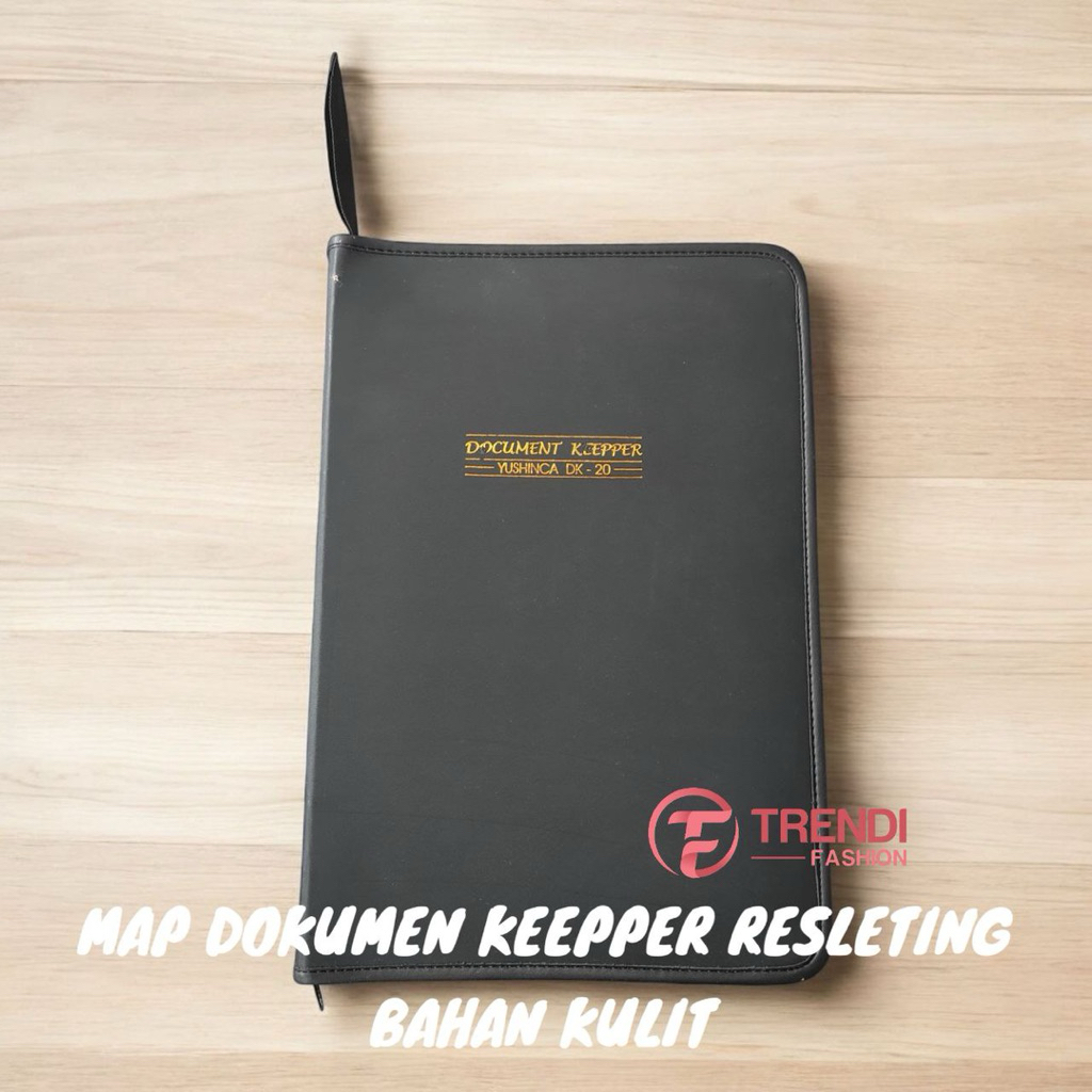 

Map Dokumen Keepper Resleting Bahan Kulit Isi 20 Lembar