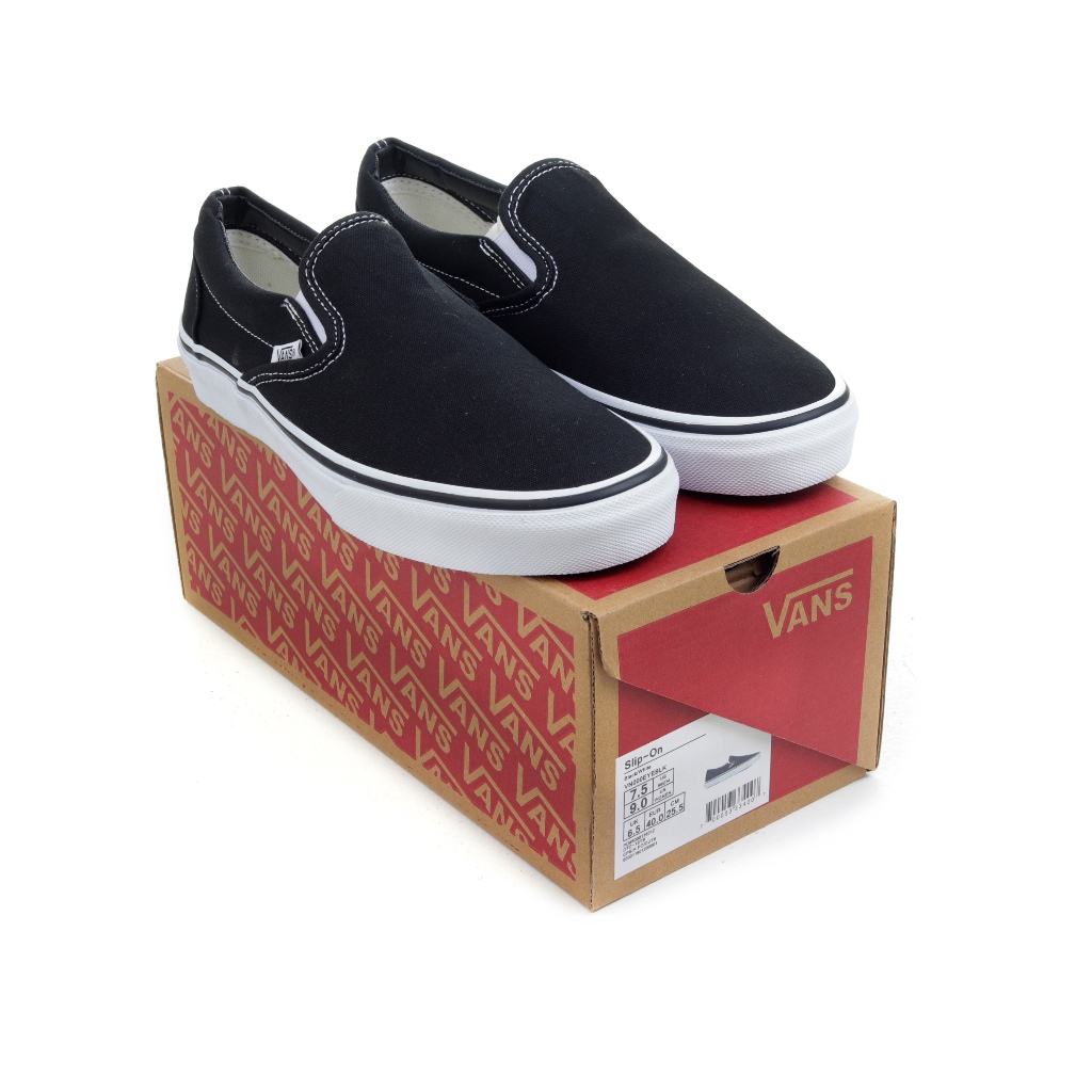 Vans Slip On Classic Black White