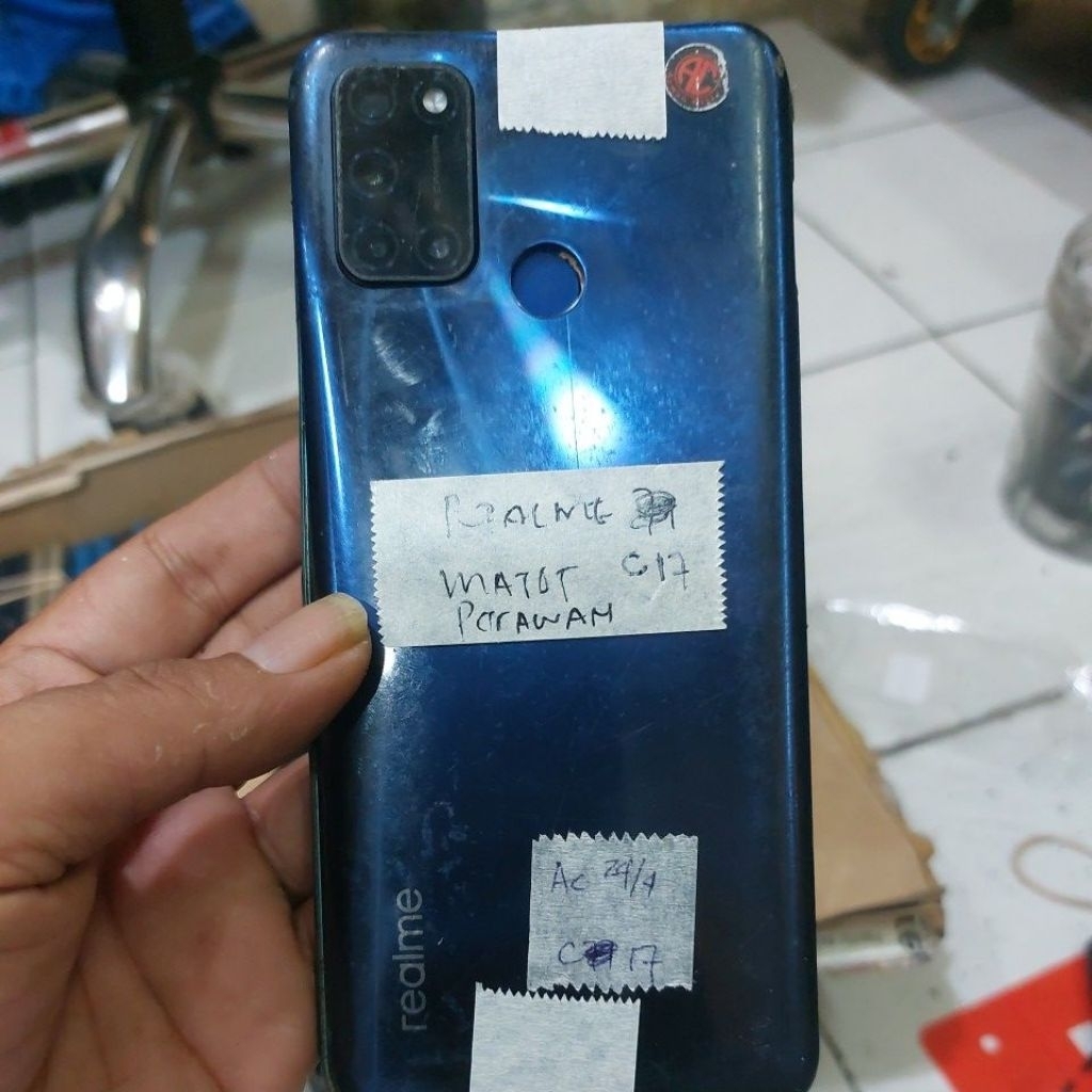 realme c17 minus matot,baca deskripsi
