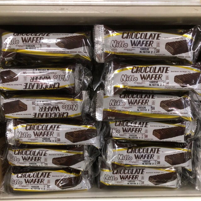 

Nitto Wafer Chocolate by Nissin per pack isi 10pcs
