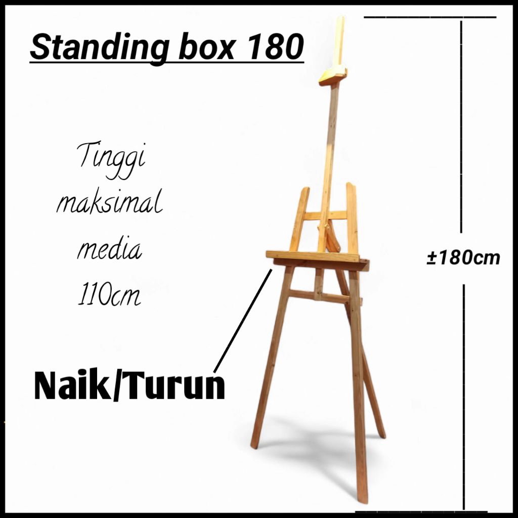 

Standing Box Flower 180cm/L6/L8cm (NAIK/TURUN) DR. EASEL