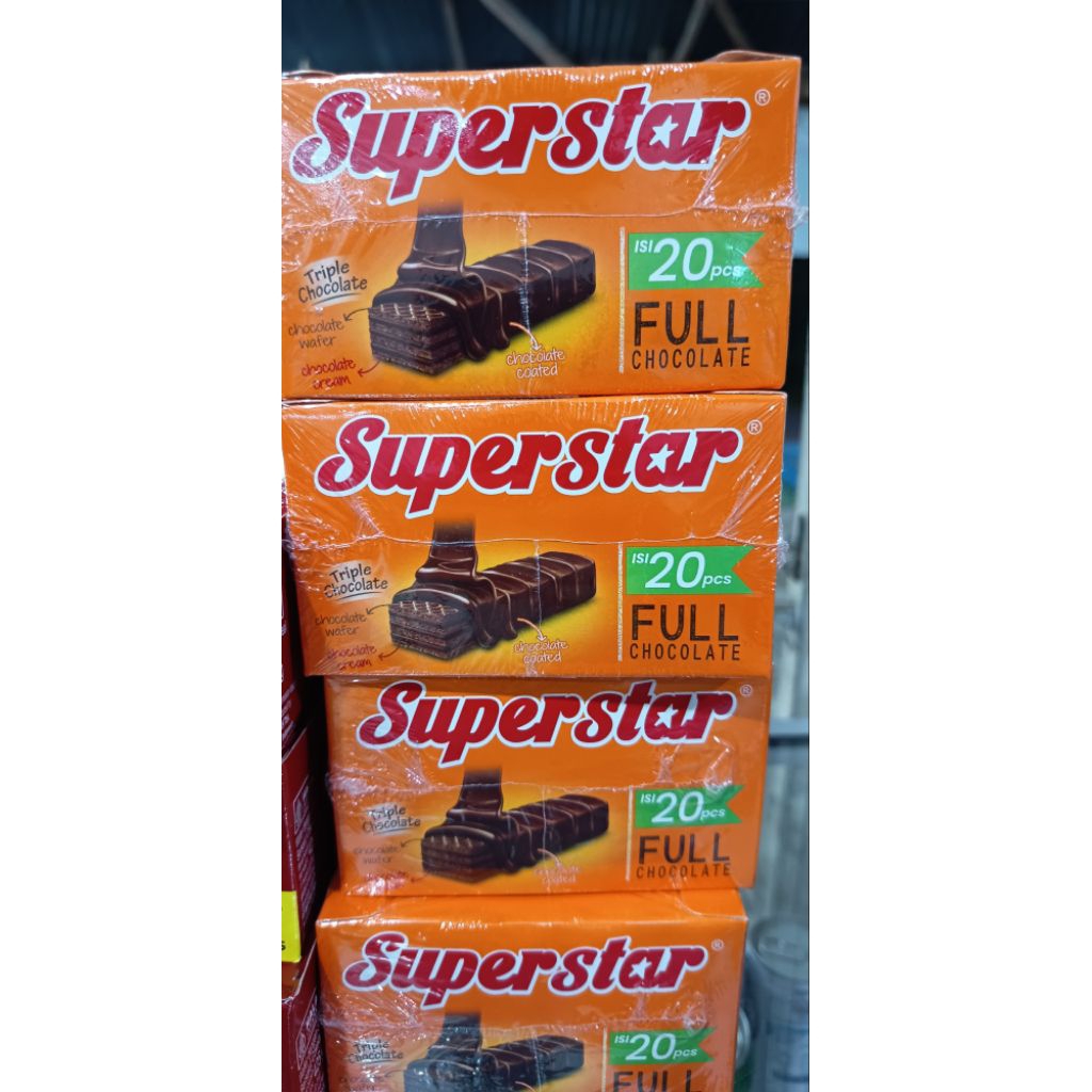 

Coklat Superstar full coklat isi 12pcs