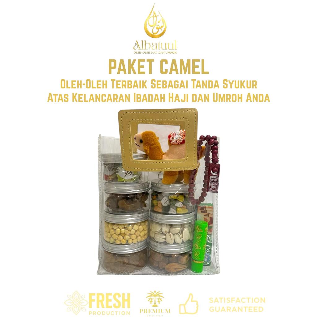 

PAKET CAMEL Oleh Oleh Haji Dan Umroh Premium Deluxe Terlaris