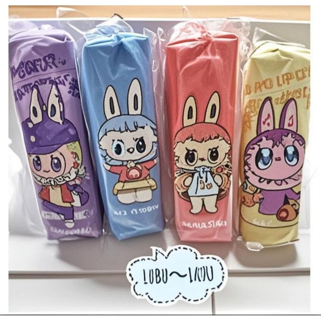 

Kotak Pensil LABUBU Tas Kosmetik LABUBU Kotak Pensil Anak Anak lucu