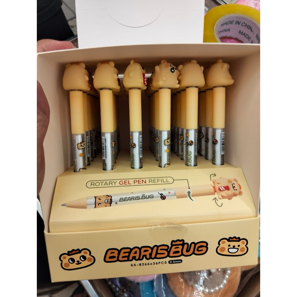 

Pen Gel Kuki series Bearis Bug KK-8266 0.5mm