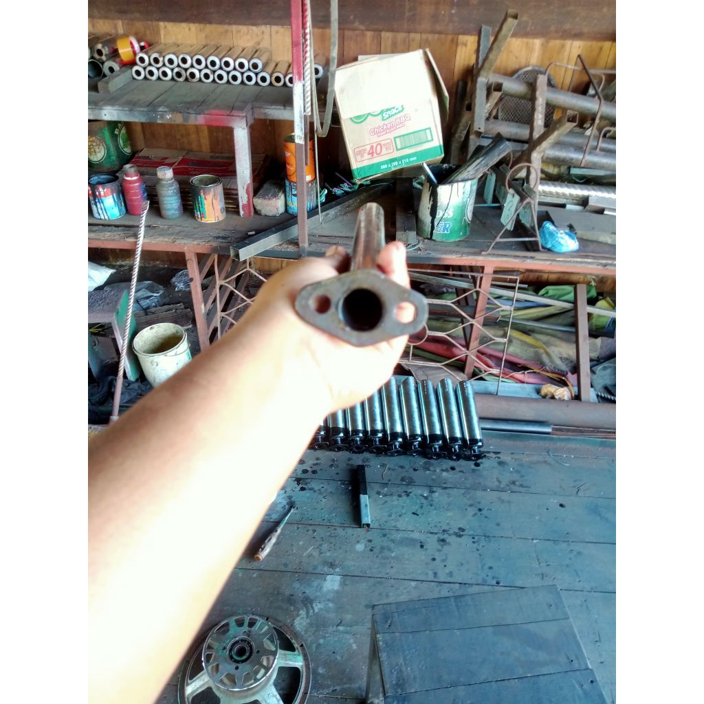 knalpot perahu balap mesin gx200