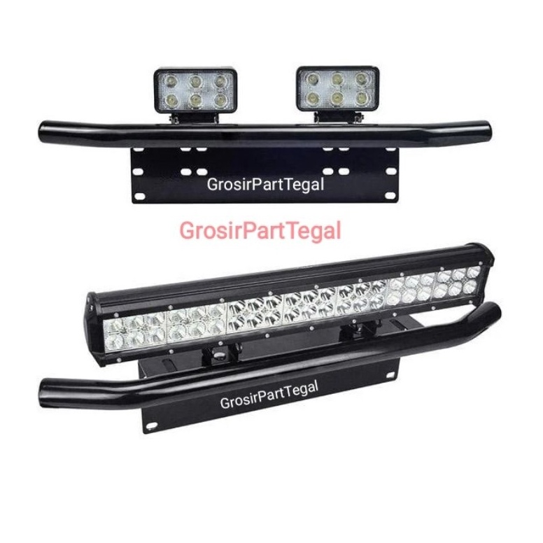 KODE V44C Dudukan Foglamp Plat Nomor Mobil Bracket Dudukan Lampu Sorot Dudukan Lampu Tembak Mobil Du