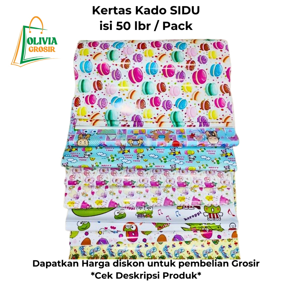 

Kertas Kado SIDU (Pack)