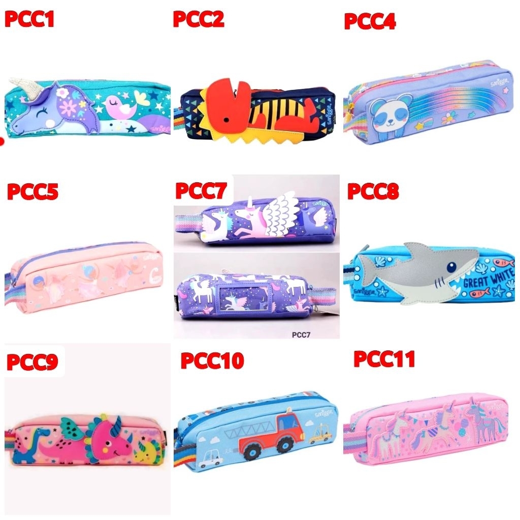 

SMIGGLE PENCIL CASE CHARACTER TEMPAT PENSIL ANAK SMIGGLE