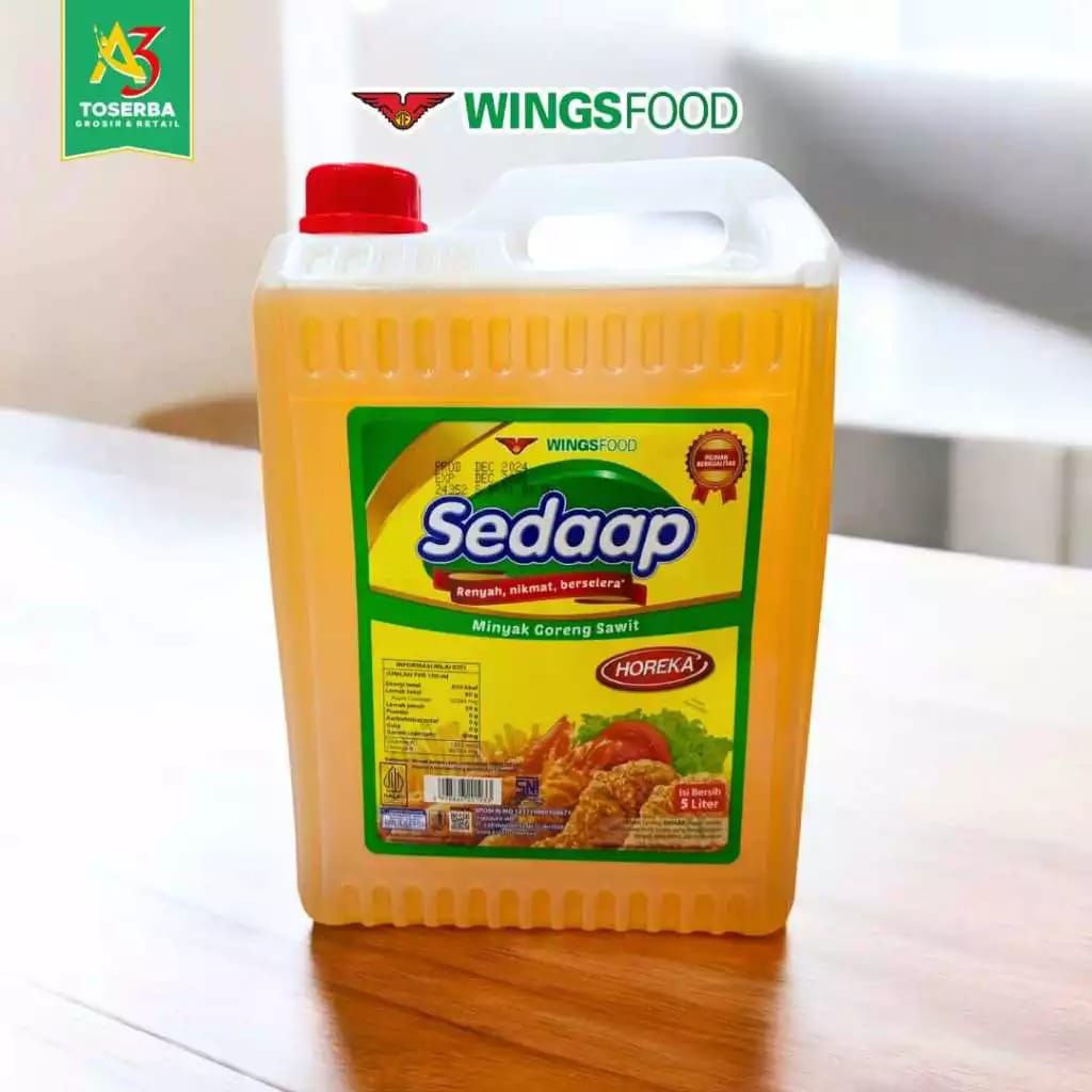 

PROMO!!!! Sedaap Minyak Goreng Sawit 5 Liter