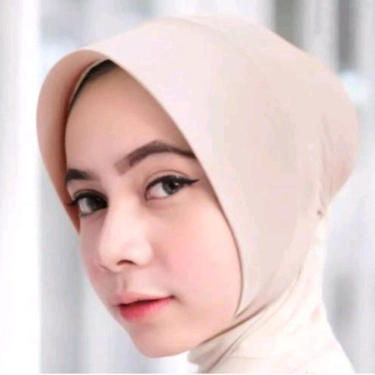 Ciput Marsha Pet Premium Inner Anti Letoi Inner Jersey Dalaman Pet Hijab Polos