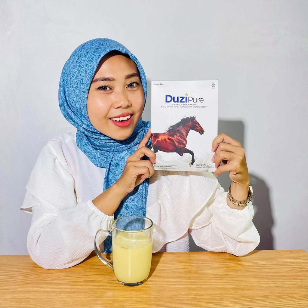 

Duzi Pure - Spesialis Susu Kuda No 1 Di Indonesia 100% Original Susu Bubuk 200gr 2 BOX