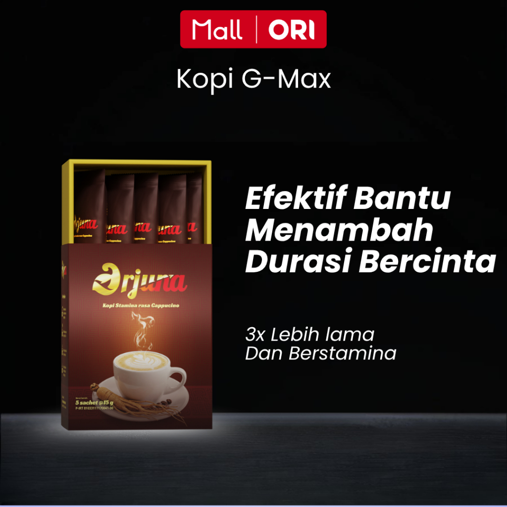 

KOPI ARJUNA KOPI INSTAN ORIGINAL Bantu Tingkatkan Stamina Pria Secara Maksimal Original Aman & Halal
