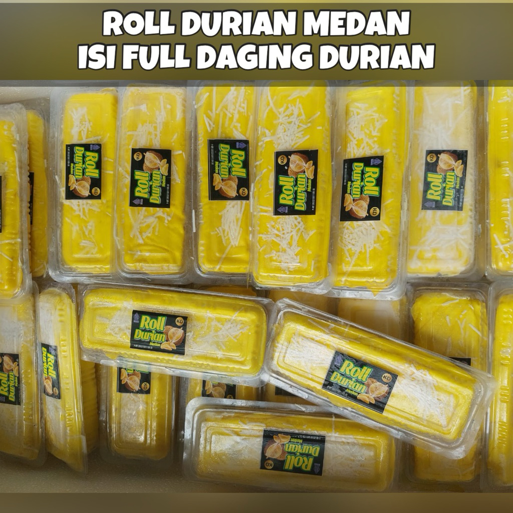

Roll Durian medan 300gr (KHUSUS INSTAN DAN SAMEDAY AREA SEMARANG)