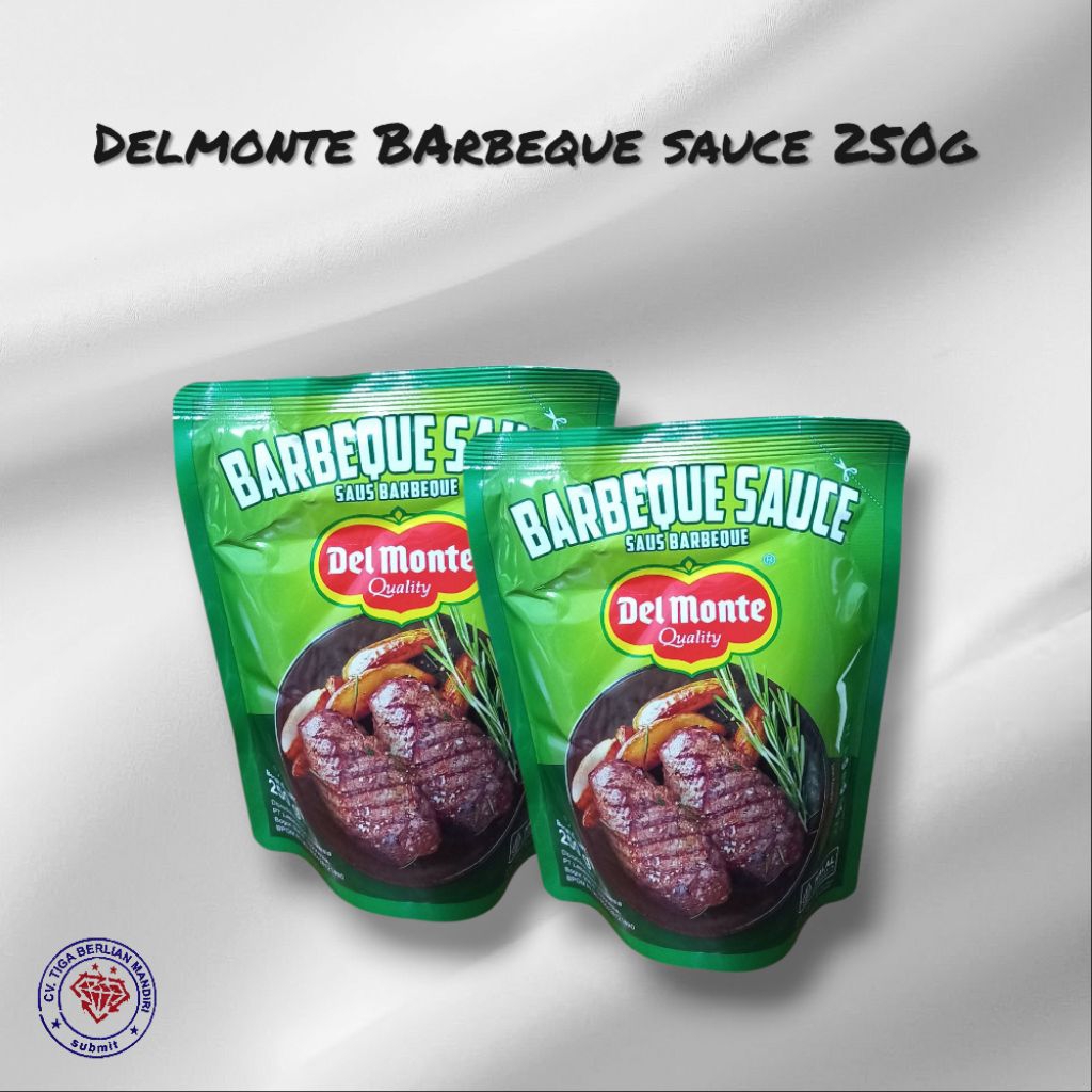 

DELMONTE SAUCE BARBEQUE & BLACK PAPPER 250GRM