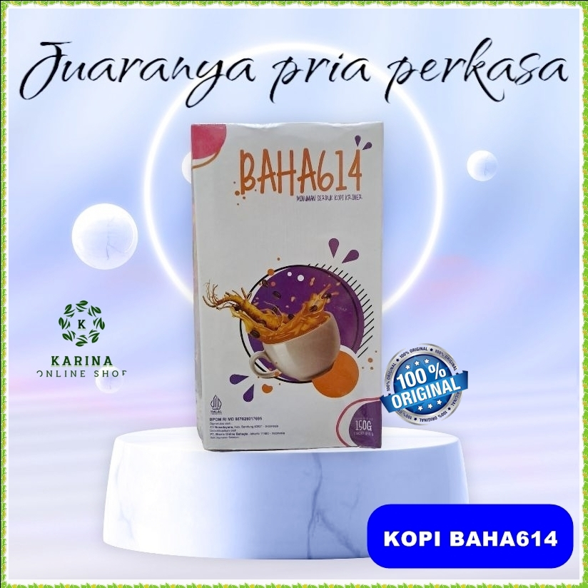 

Kopi Bahagia Kopi BAHA614 Kopi Energi Stamina 1 Box Isi 5 Sachet @30gr