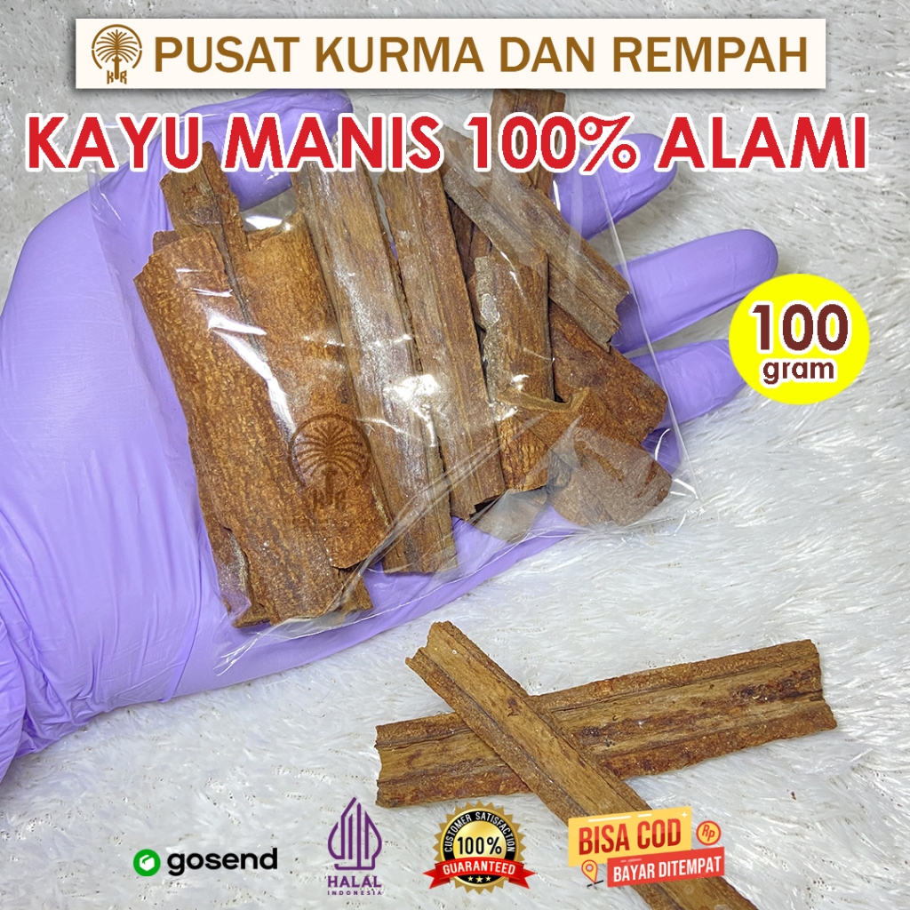 

Kayu Manis 100gr Kualitas Terbaik 100% alami - Cinnamon - Keningar - Kayu Legi - Guipi Gui Pi