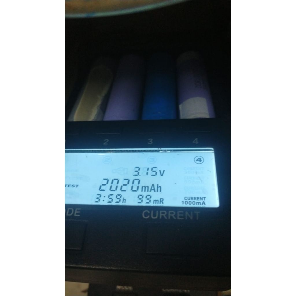 baterai 18650 kapasitas 2000mah