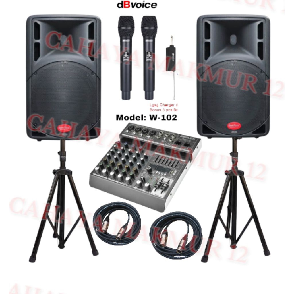 Paketan BARETONE ACTIVE SPEAKER MAX15RAE - 15 Inch TWS BLUETOOTH