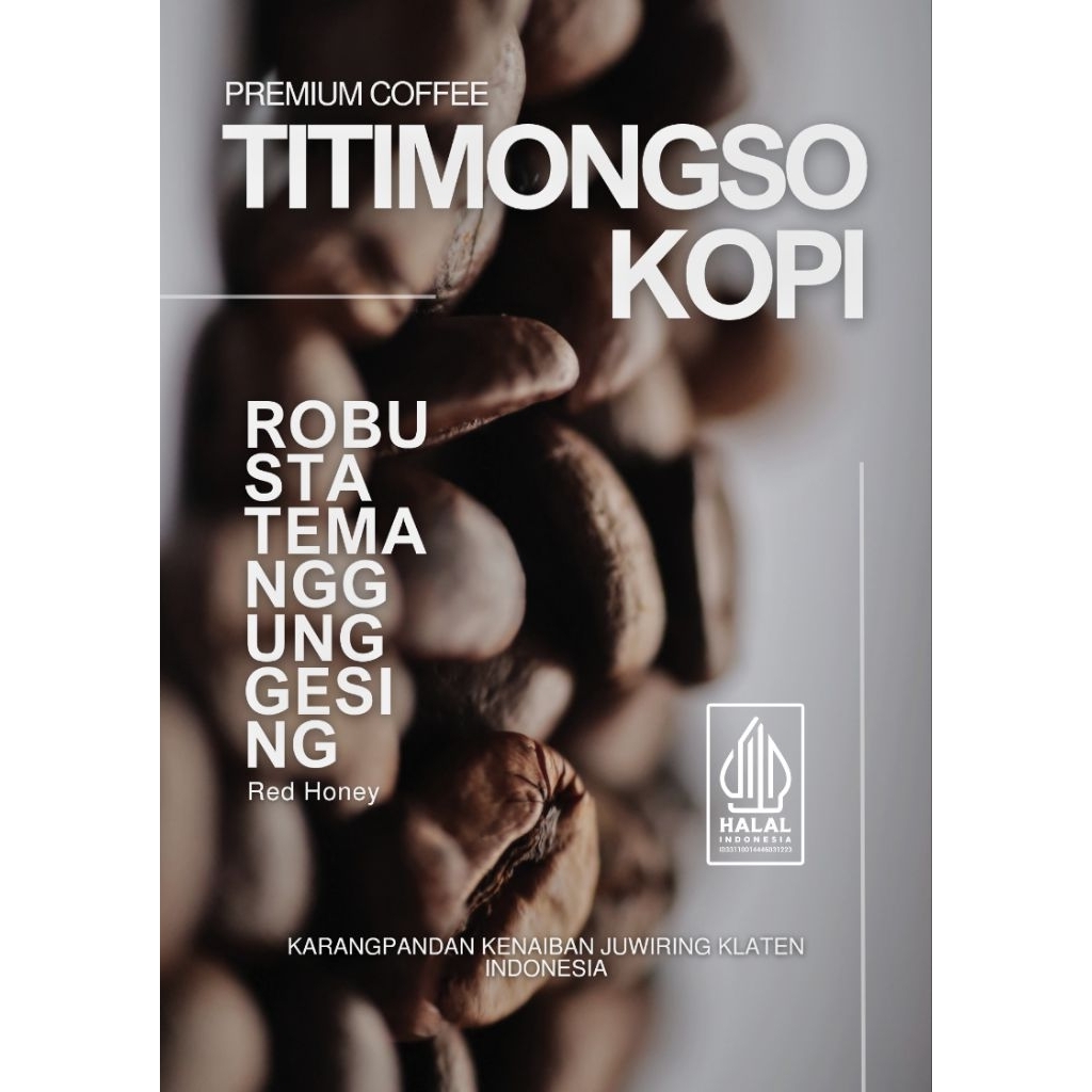 

Robusta Gesing Temanggung 200 gram