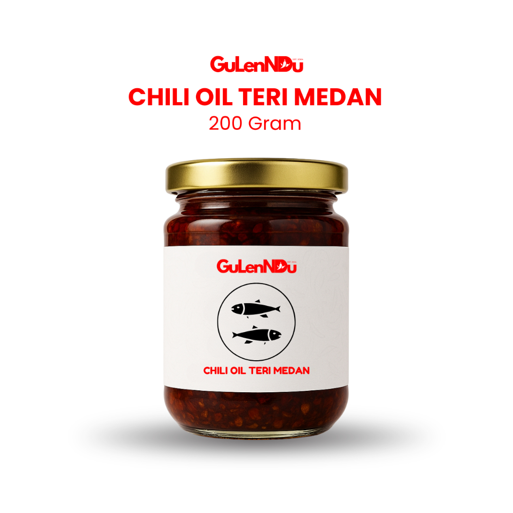 

Chili Oil Teri Medan 200 Gram Halal Pedas Sambal Serbaguna Bisa Instan COD