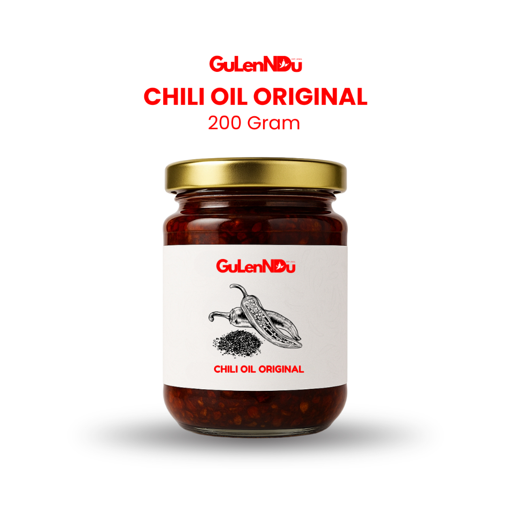 

Chili Oil Original 200 Gram Halal Pedas Sambal Serbaguna Bisa Instan COD