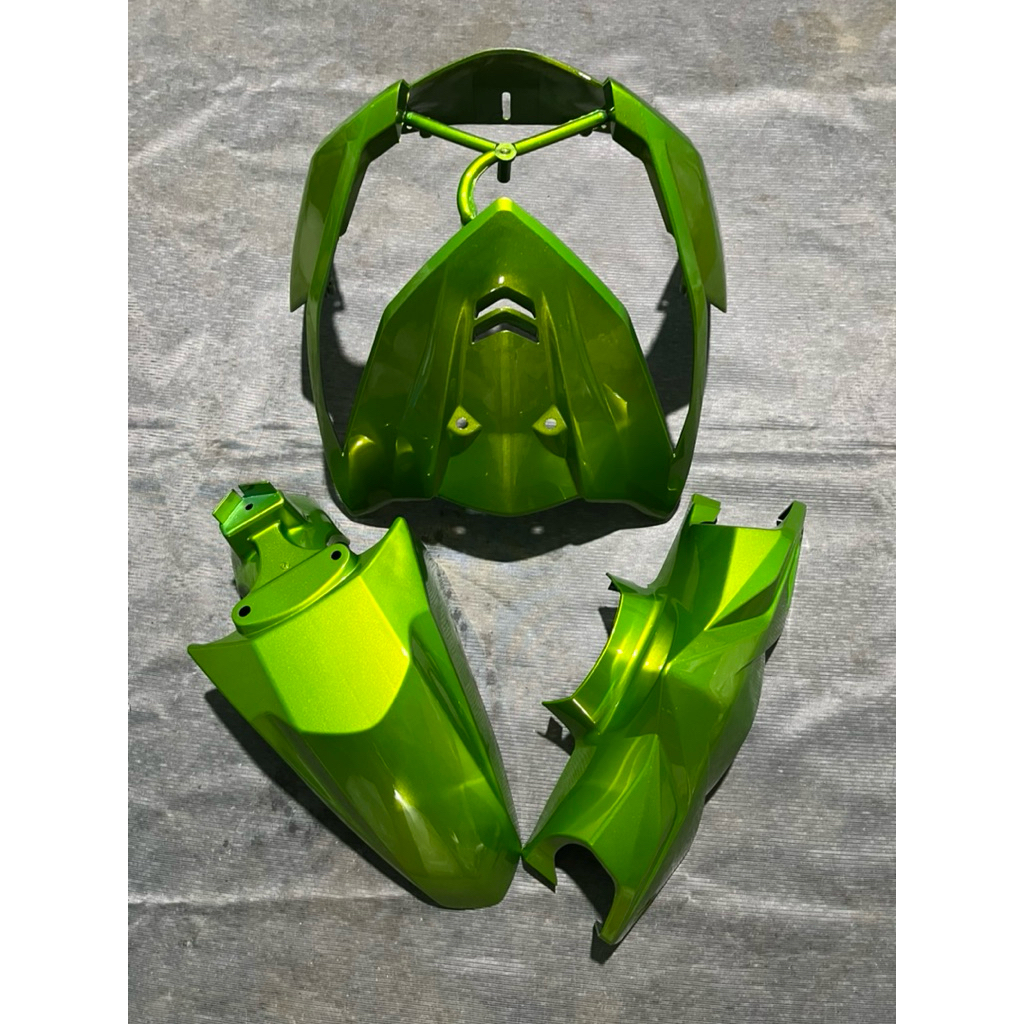 PAKET FULL BODY DEPAN HONDA BEAT FI 2013-2016 WARNA HIJAU