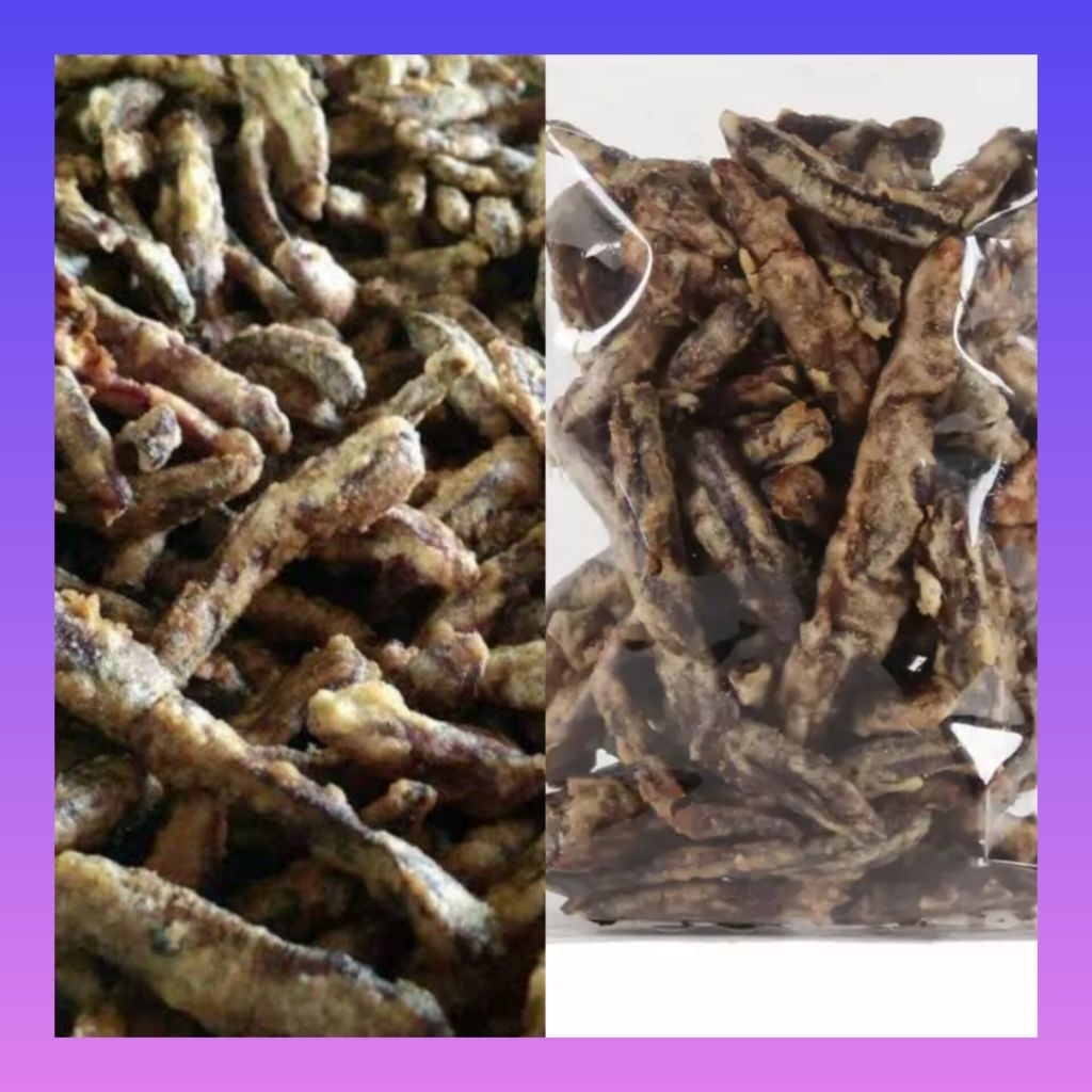 

Sale pisang jari bungkusan 100 gram | Pisang sale manis | Sale pisang jari renyah | cemilan pisang sale