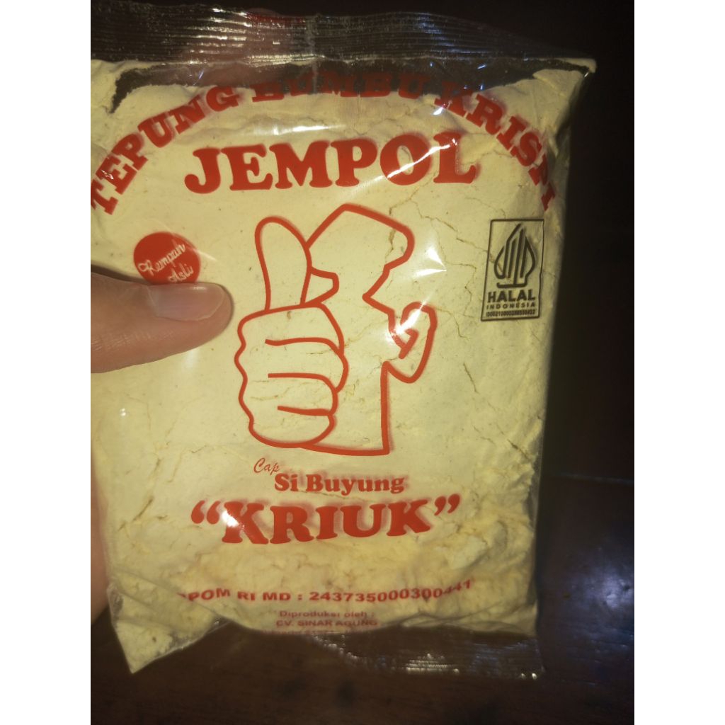 

Tepung Jempol/ Tepung Bumbu Krispi