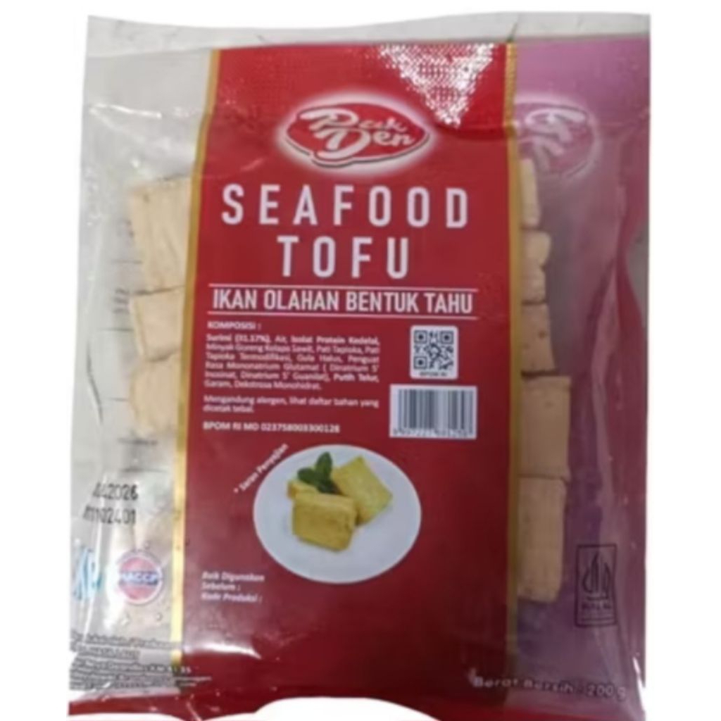 

Seafood Tofu Pak Den 200gr