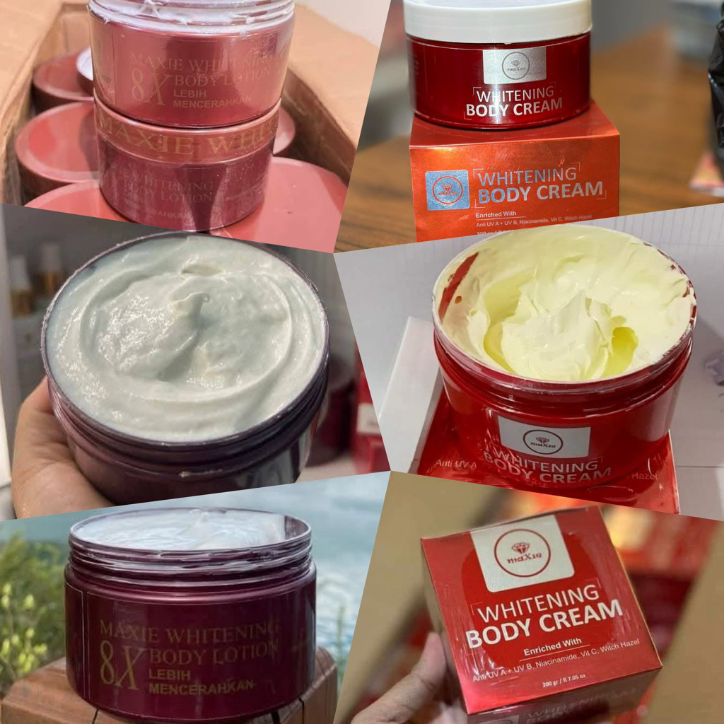 Body Lotion Maxie Original Bpom / Maxie Whitening Body Cream