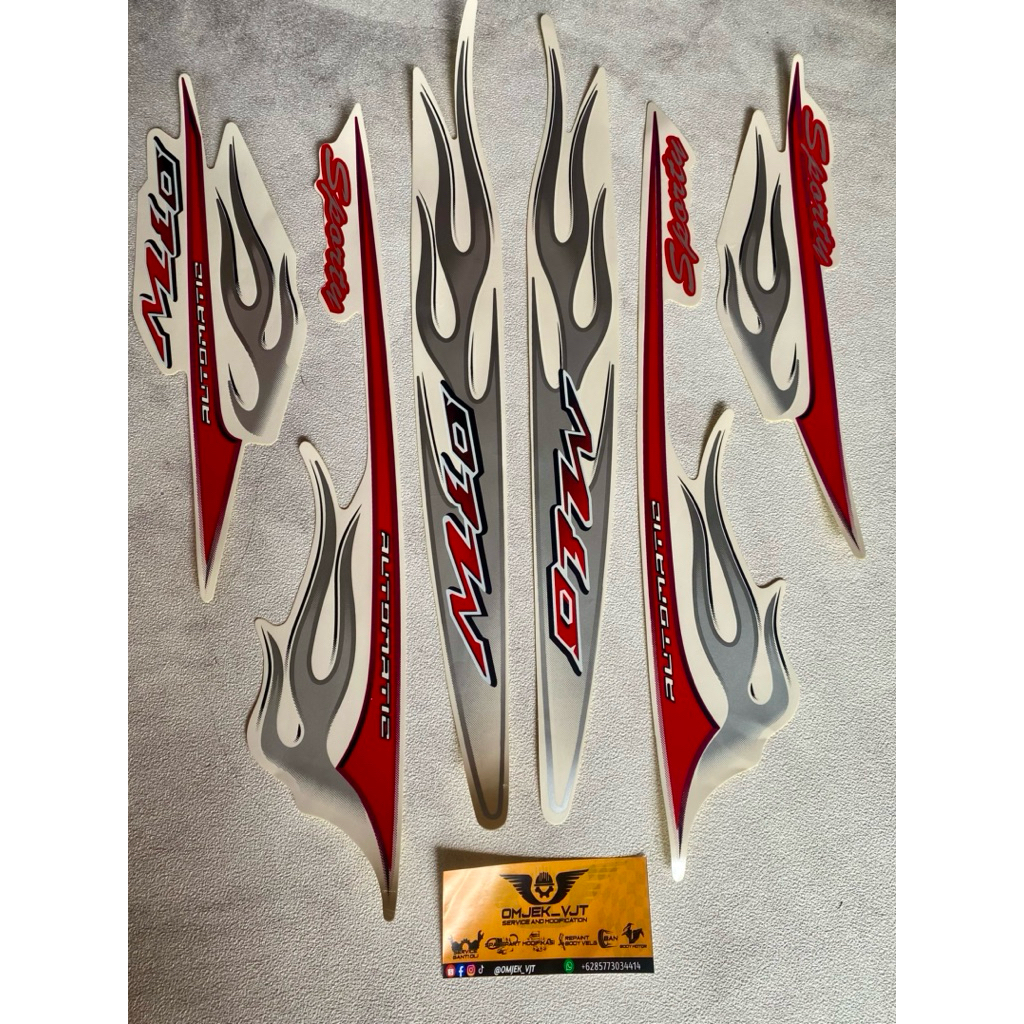 Striping mio sporty 2005-2007