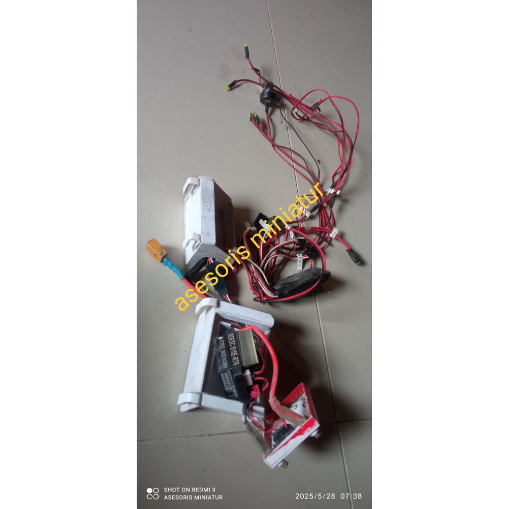 Modul Mesin RC miniatur truk dan esc