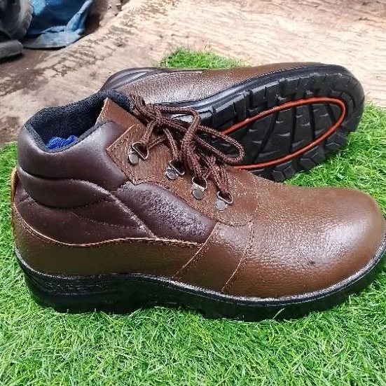 sepatu safety HUNTER kulit