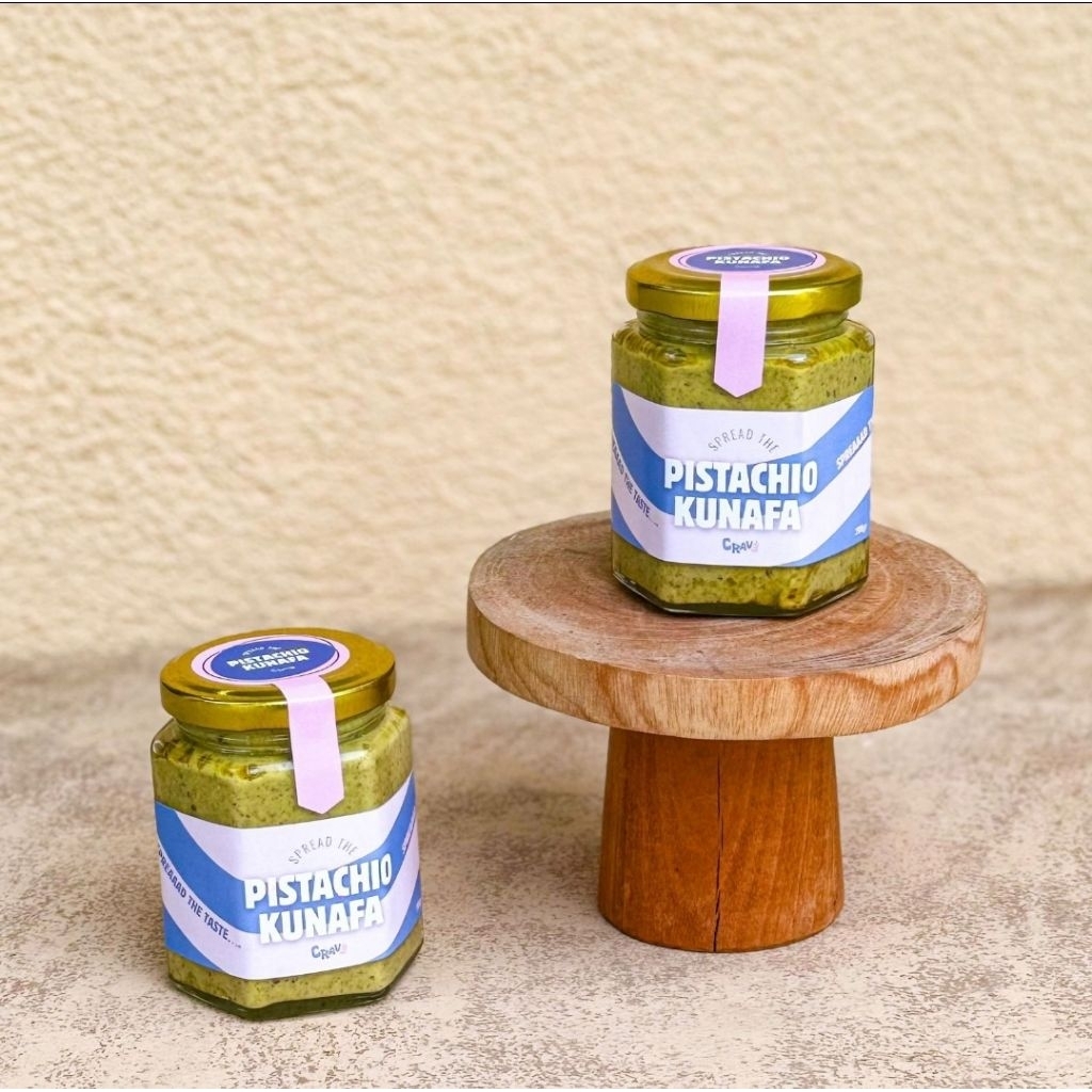 

[CRAVE DELIGHTS] PISTACHIO KUNAFA SPREAD