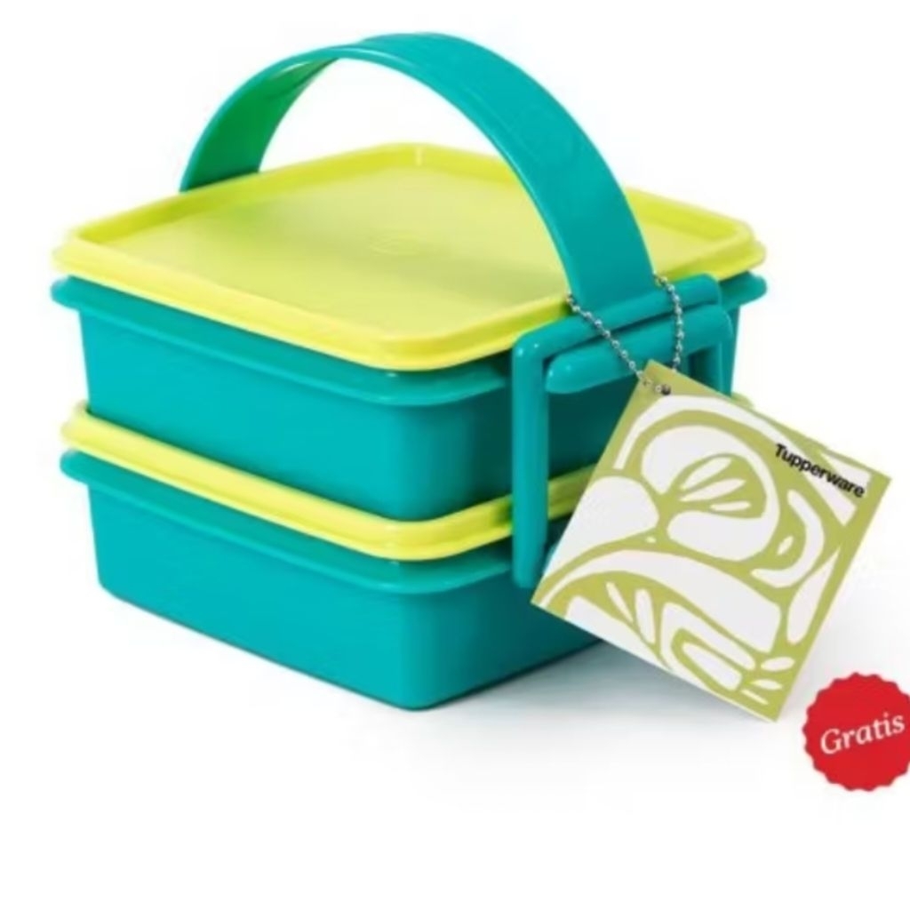 rantang 2 susun tupperware
