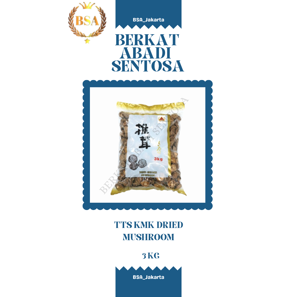 

TTS KMK DRIED MUSHROOM 3-4 (3 KG )