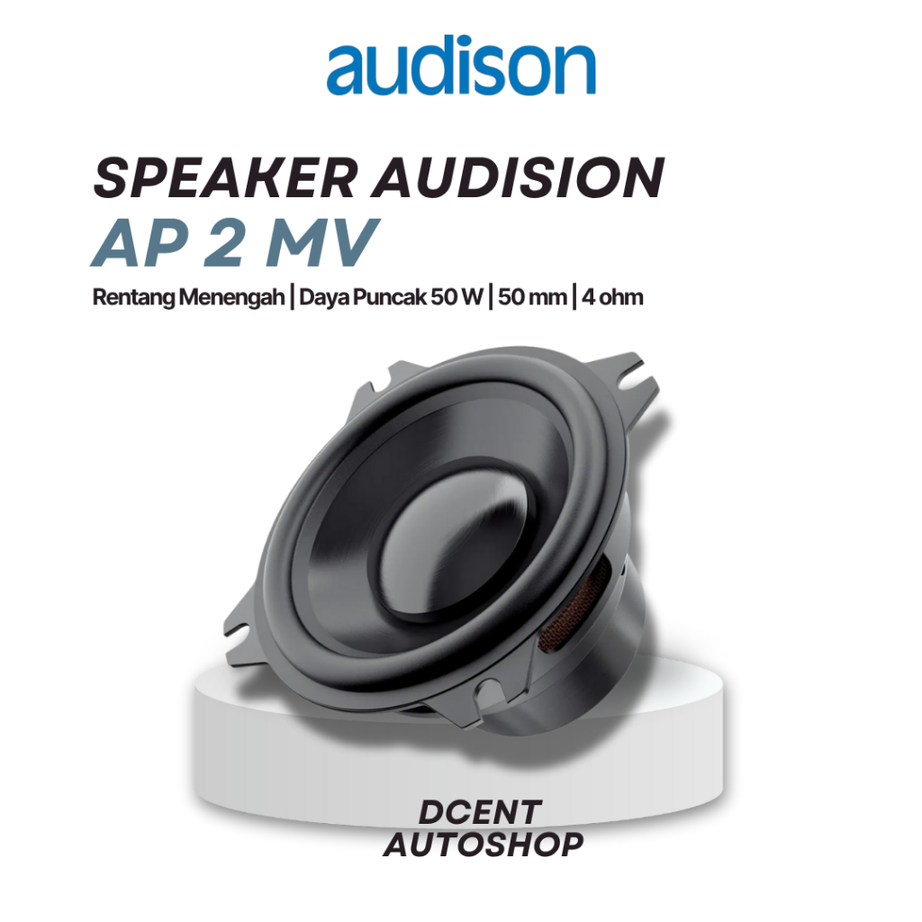 Speaker Audison - Speaker Wide Range Component - Audison AP 2 MV - Premium Quality