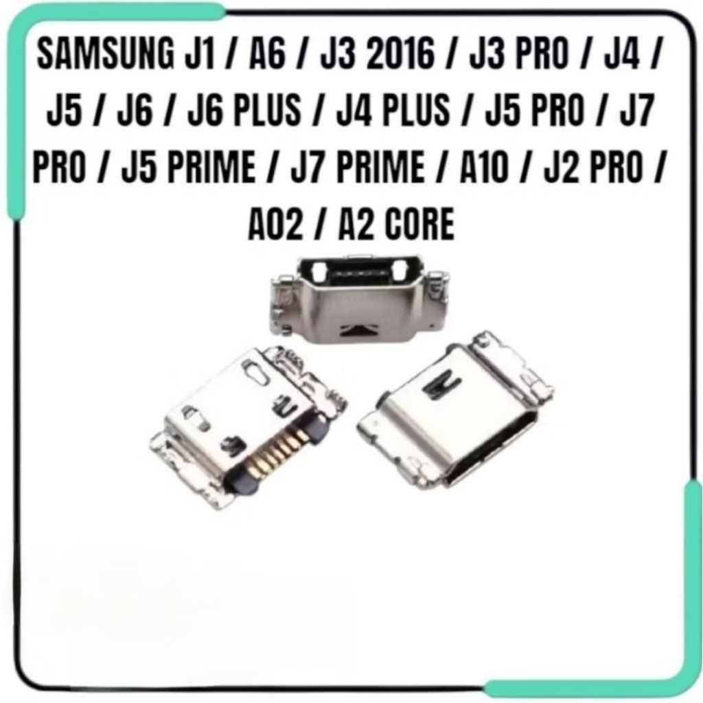 konektor Cas Samsung J1 J2 Pro J3 Pro J5 Pro J4 Plus J5 Prime J6 Plus J7 Pro J7 Prime