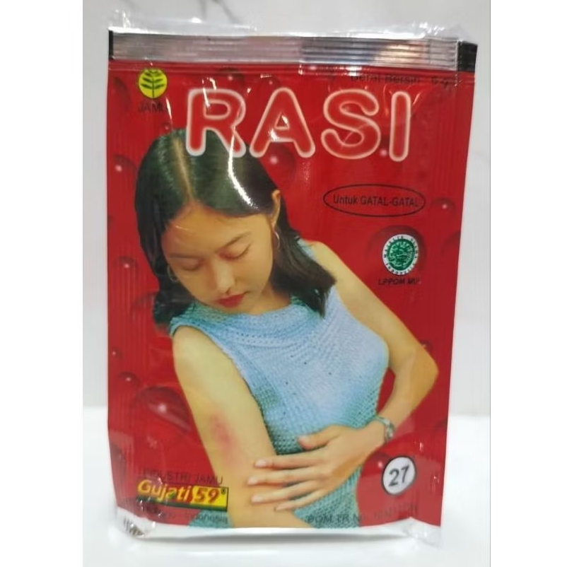 Jamu Gujati - Rasi Bersih Darah isi 10 sachet.