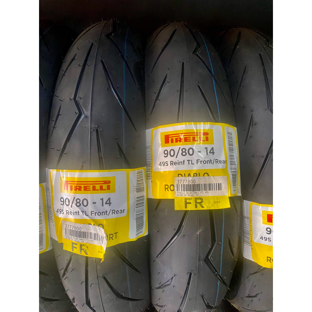 pirelli diablo rosso sport 90/80 14