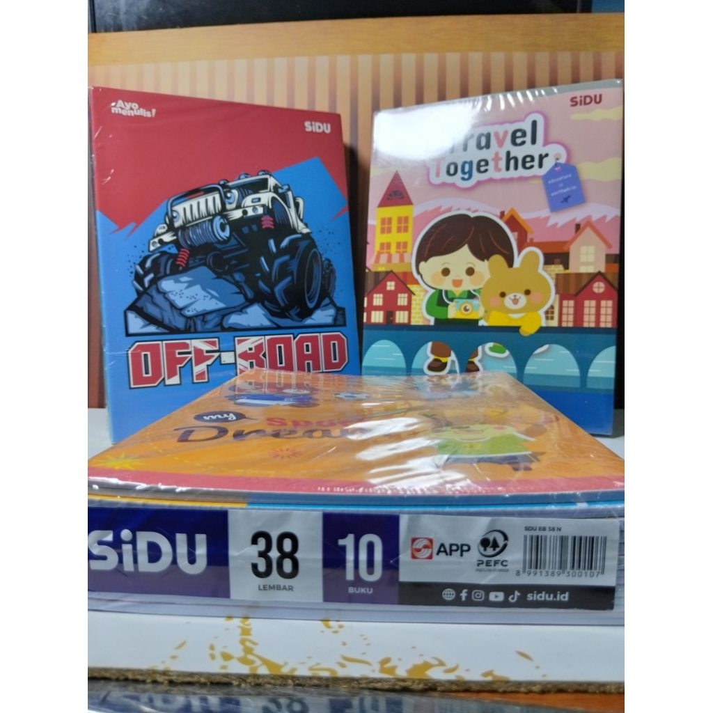 

10PCS BUKU TULIS SIDU 38 lembar