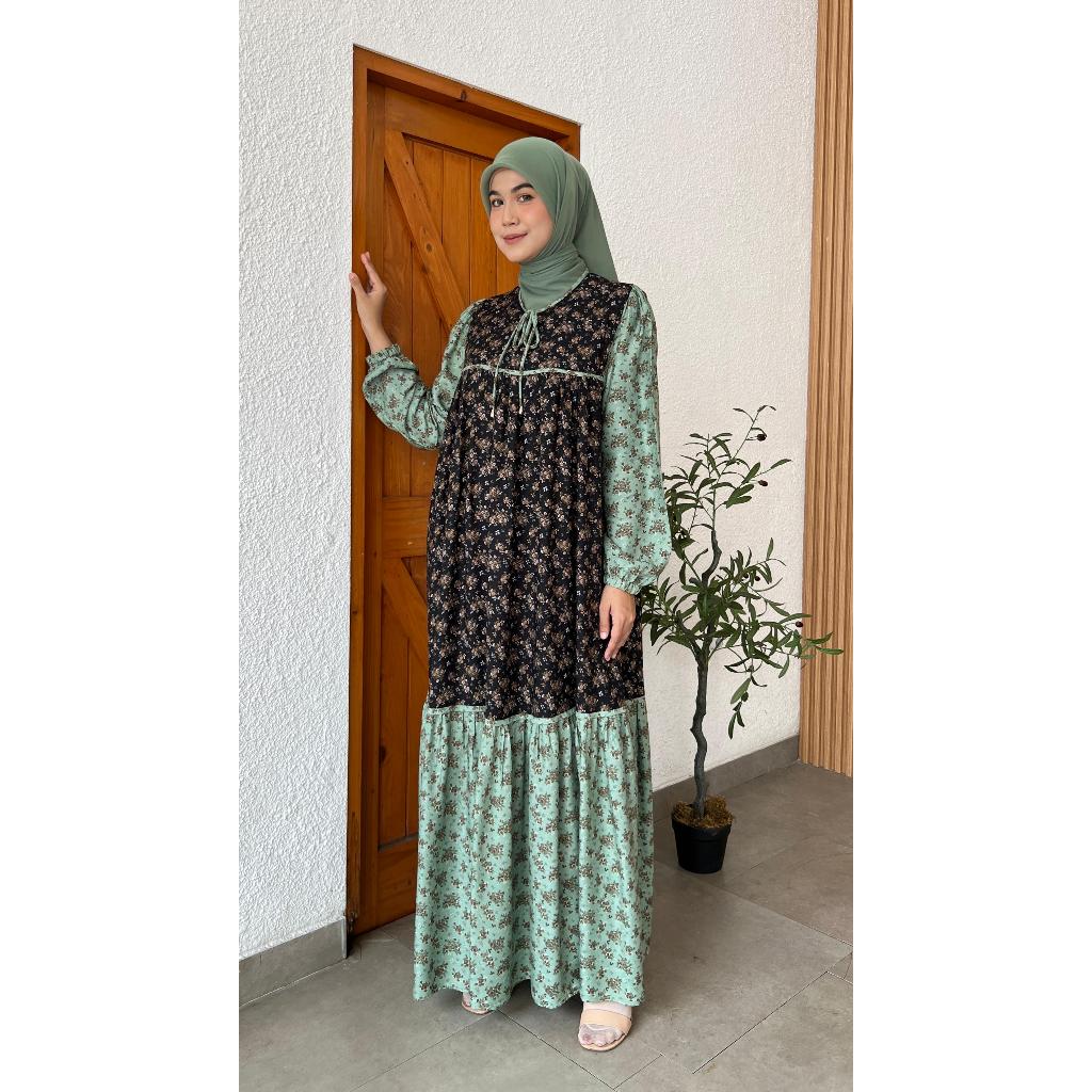 WARNA FASHION/ GAMIS / RAYON VISCOSE / BAJU WANITA MUSLIM/GROSIR TANAH ABANG