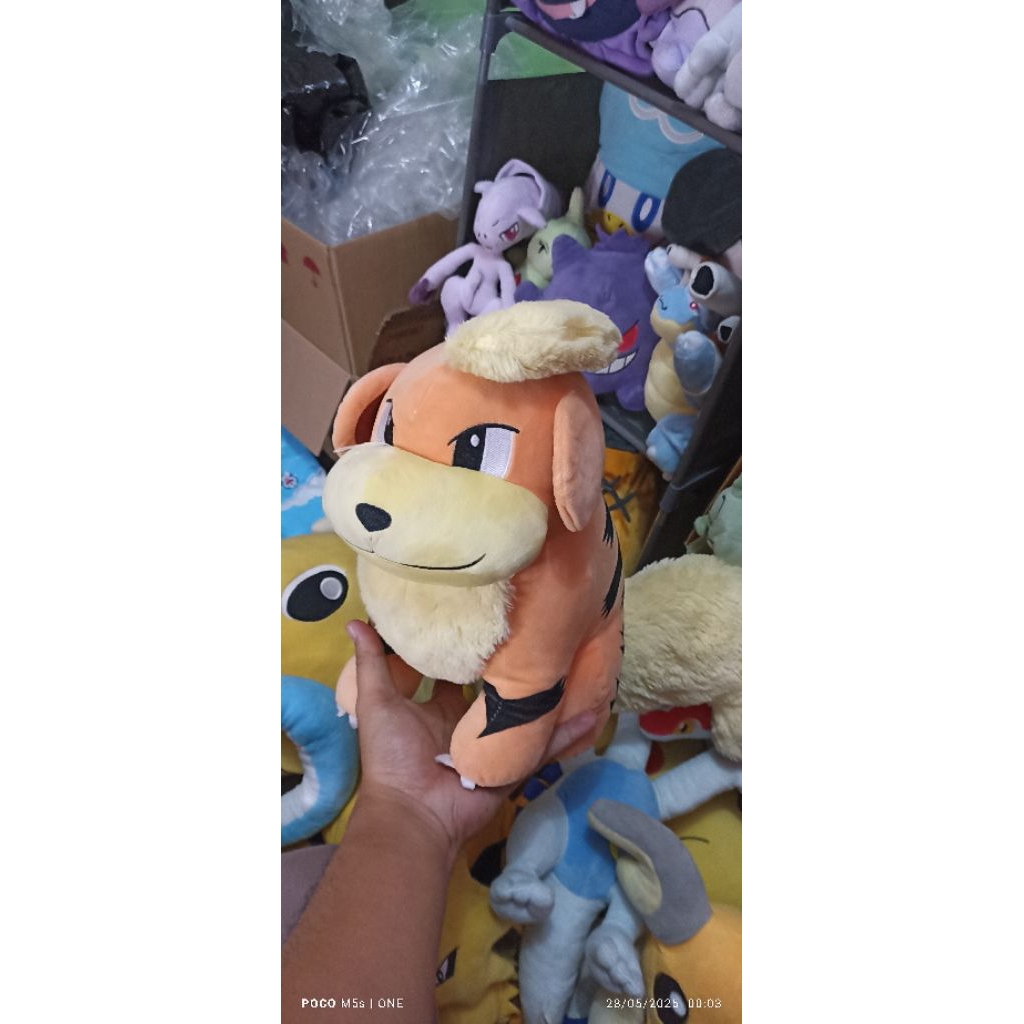 Boneka Pokemon Growlithe